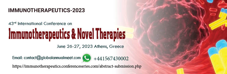 43rd International Conference on Immunotherapeutics & Novel Therapies